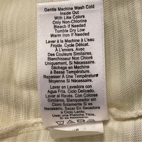 NATION LTD NWOT Ennis Feminine Workshirt in Off White - Picture 9 of 9